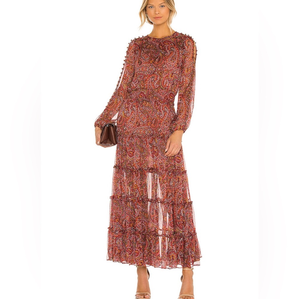 Missoni Red Paisley Patterned Dress - Picture 7 of 7